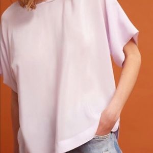 NWT...Anthropologie Silk Tee